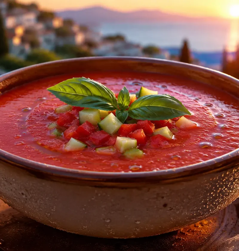 İspanyol Gazpacho Çorbası