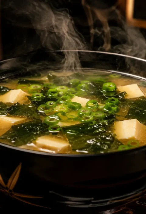 Japon Miso Çorbası