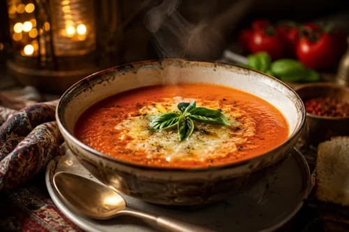 Kremalı Domates Çorbası