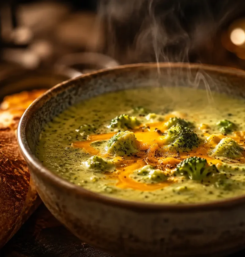 Peynirli Brokoli Çorbası