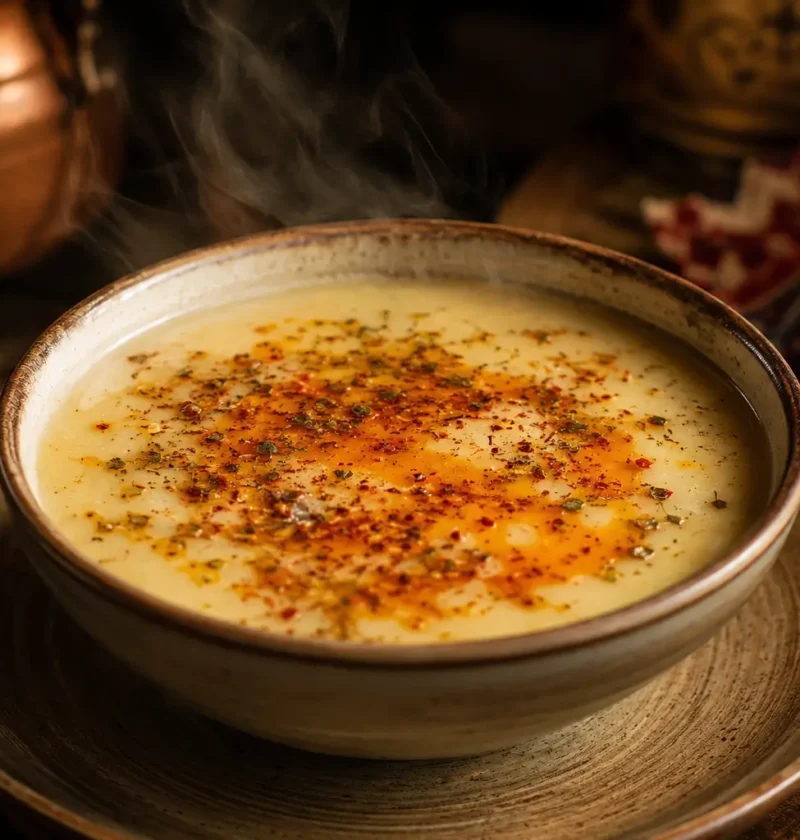 Terbiyeli Kemik Suyu Çorbası