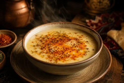 Terbiyeli Kemik Suyu Çorbası