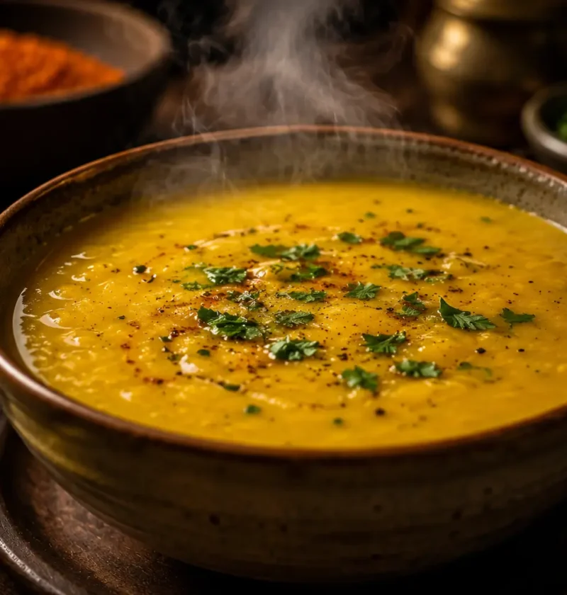 Zerdeçallı Mercimek Çorbası