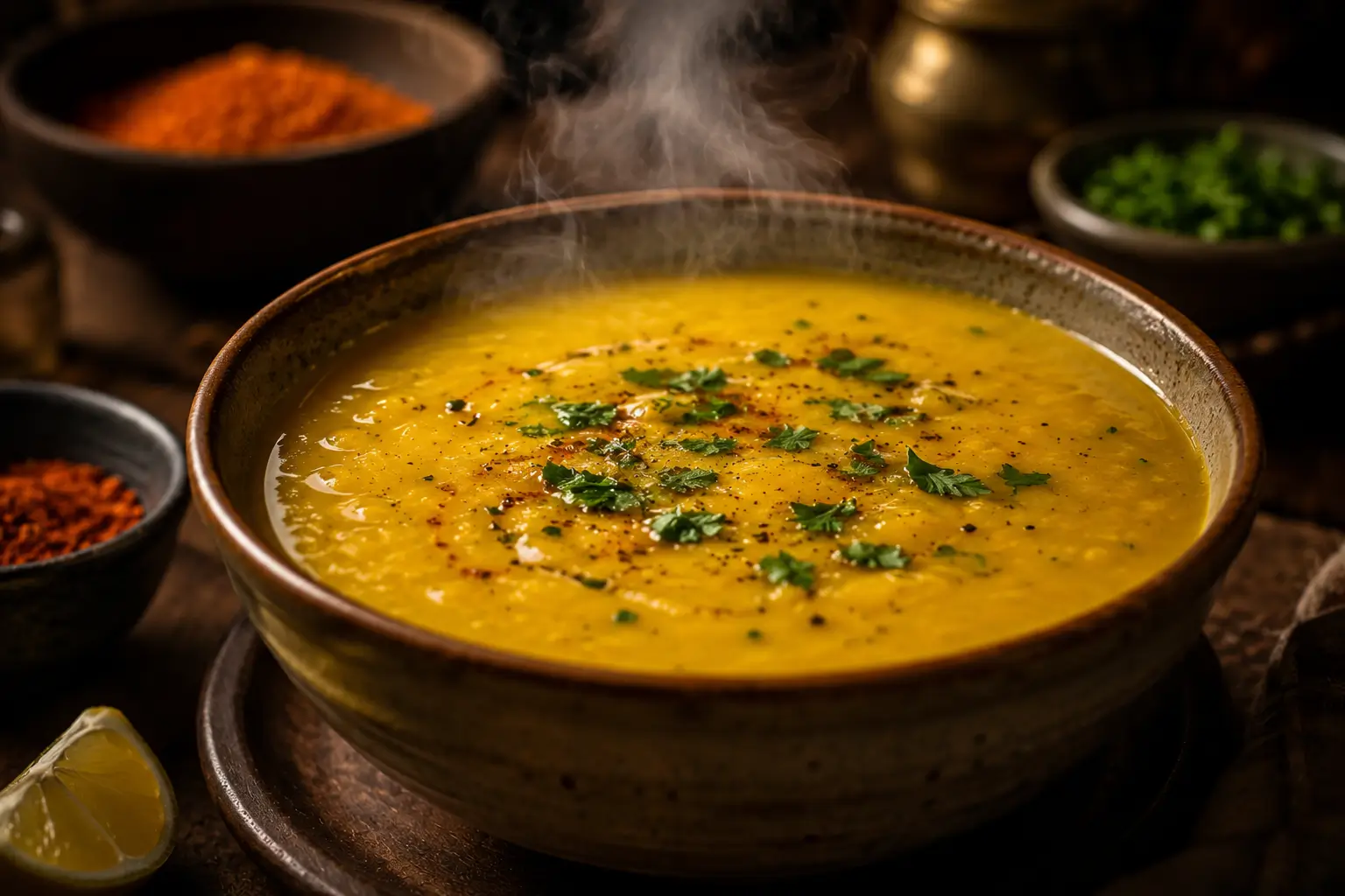 Zerdeçallı Mercimek Çorbası